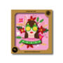 Christmas Festive Girl Pack Of 10 Cards, thumbnail 1 of 3