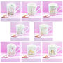 Children's Pink Initial Bone China Mini Mug, thumbnail 3 of 6