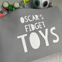 Personalised Fidget Toys Storage Travel Pouch, thumbnail 3 of 3