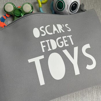 Personalised Fidget Toys Storage Travel Pouch, 3 of 3