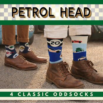 United Oddsocks Petrol Head Men's Gift Box Set, 5 of 8