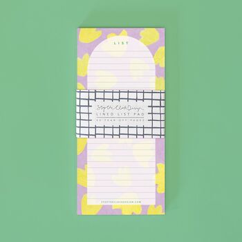 Patterned List Pad, 6 of 11