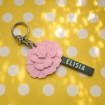 Personalised Birth Month Keyring – Meaningful Eco Gift, 5 of 5