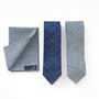 Islington Linen Men's Tie, thumbnail 3 of 3