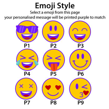 Personalised Smiley Face Emoji Keyring, 3 of 3