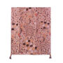 Dusky Pink Floral Tassel Scarf, thumbnail 3 of 4