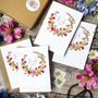 Autumn Floral Thank You Cards, thumbnail 3 of 5