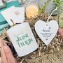 No Words, Just Hugs Heart And Candle Gift Set, thumbnail 1 of 8