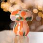 Pink And Mint Mushroom Lamps, thumbnail 1 of 2