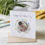 First Father's Day Photo Magnet Card, thumbnail 4 of 7