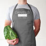 Personalised Kitchen Apron With Name And Year, thumbnail 5 of 12