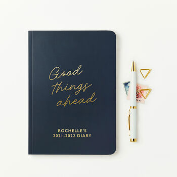 Personalised Good Things 2021/22 Mid Year Diary, 2 of 8