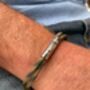 Mens Moreton Rope Bracelet, thumbnail 8 of 9