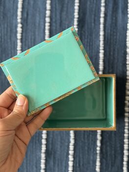 Vanity Jar, Trinket Box, Cotton Bud/ Bath Salt Storage, 8 of 12