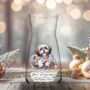 Personalised Shih Tzu In Christmas Lights, thumbnail 7 of 9