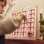 Personalised Wooden Reusable Christmas Advent Calendar, thumbnail 2 of 12