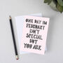 Valentine You Are Special Card, thumbnail 3 of 3