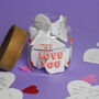 Reasons Why I Love You Glass Jar And Paper Hearts, thumbnail 2 of 9