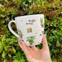 Green Fingers China Breakfast Mug, thumbnail 1 of 3