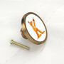 Alphabet Animal Cupboard Door Knobs. Cabinet Knobs For Childrens Bedrooms Furniture Baby Nursery Wardrobes And Playroom Initial Letters, thumbnail 6 of 9