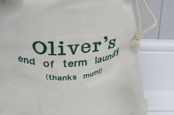 Personalised 'End Of Term' Laundry Sack, 3 of 7