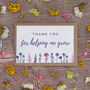 Personalised Thank You Teacher Dried Flower Bouquet, thumbnail 8 of 8