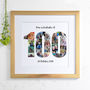 Personalised 100th Birthday Photo Collage, thumbnail 1 of 9