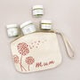 Just For Mum Dandelion Pouch With Natural Skincare, thumbnail 3 of 10