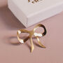 Golden Bow Brooch, thumbnail 1 of 2