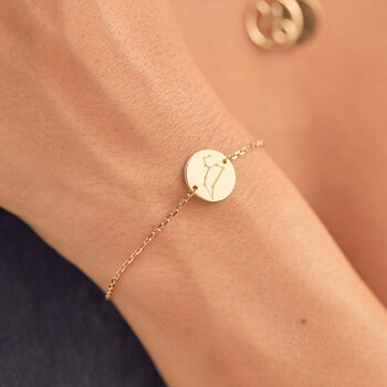 Personalised Zodiac Pastille Chain Bracelet, 2 of 10