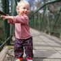 Reversible Baby Kids Cotton Spotty Strawberry Trousers, thumbnail 3 of 10