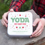 Personalised Yoda Best Daddy Star Wars Tin, thumbnail 2 of 4