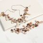 Unusual Pearl Necklace And Bracelet Set On Sterling Silver, thumbnail 3 of 12