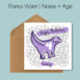 Personalised Animal Age Birthday Card, thumbnail 11 of 12