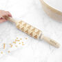 Personalised Kid's Christmas Tree Rolling Pin, thumbnail 4 of 6