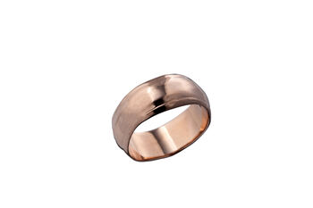 Medium Silver Or Gold Free Form Ring, 3 of 4