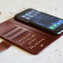Luxury Faux Leather iPhone Case With Personalisation, thumbnail 1 of 6