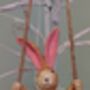 Standing Bunny On A Swing, thumbnail 2 of 3