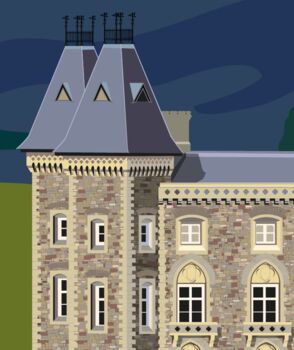 Newton House Dinefwr Park Llandeilo Art Print, 3 of 4