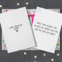 Personalised 18th Birthday Card In Blue Or Pink Design, thumbnail 3 of 4