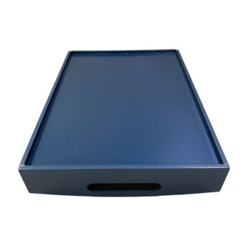 Wooden Tray Toile Tea Tray / Serving Tray, 4 of 4