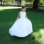 Lucrezia In White ~ Flower Girl Dress, thumbnail 3 of 10