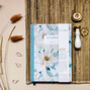 Le Jardin Stone And Aqua Case Bound Notebook, thumbnail 2 of 9