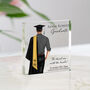 Personalised Graduation Gift Block For Him, thumbnail 1 of 6