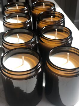 Spa Gift Candle And Matches, Ylang Ylang Soy Candle, 4 of 12