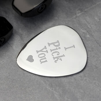 Personalised I Pick You Plectrum, 2 of 6