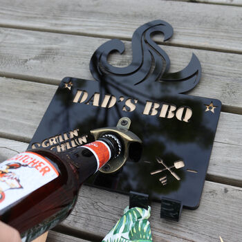 Personalised BBQ And Bottle Opener Sign, 11 of 12