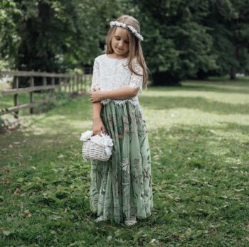 Felicity Couture Set Embroidered Sage Green, 6 of 8