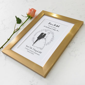 Personalised Wedding Print, 11 of 12