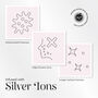 Silver Cloud White Fluffy Satin Sleep Eye Mask, thumbnail 3 of 4